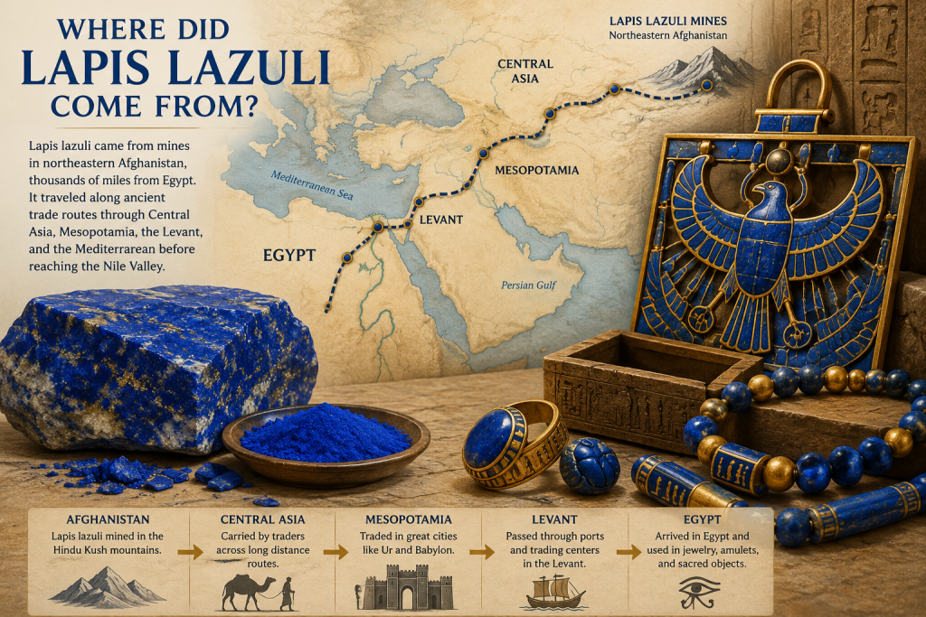 Ancient Egyptians Trade - Lapis Lazuli