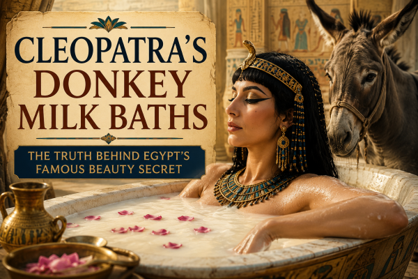 Cleopatra's Donkey Milk Baths: The Truth Behind Egypt's Famous Beauty ...