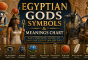 Egyptian Gods Symbols and Meanings Chart: A Complete Guide to Ancient Egyptian Deities
