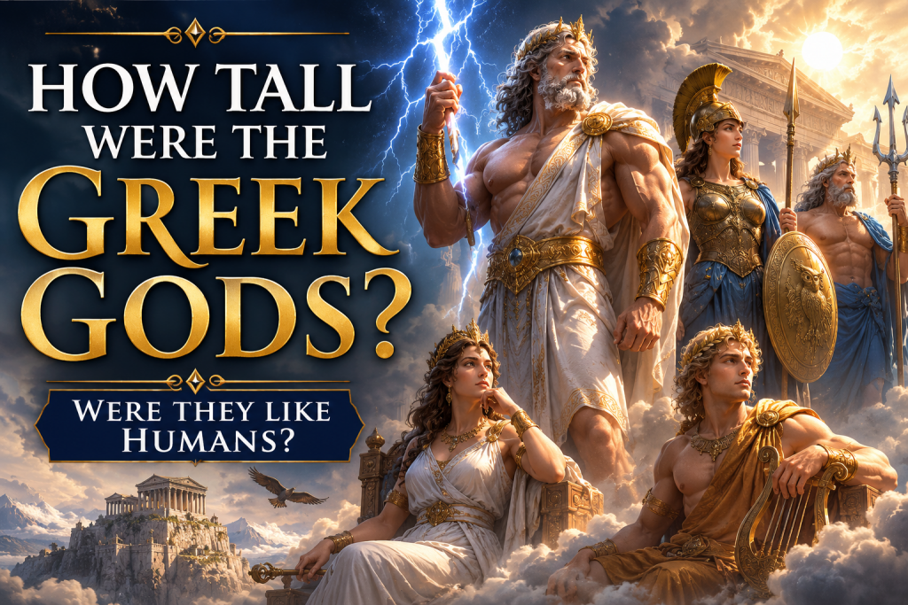 How Tall Were The Greek Gods? Were They Like Humans?