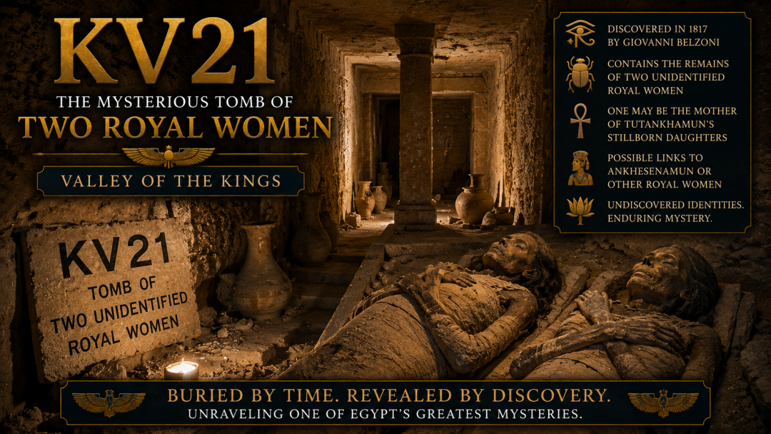 KV21: The Mysterious Tomb of Two Royal Women