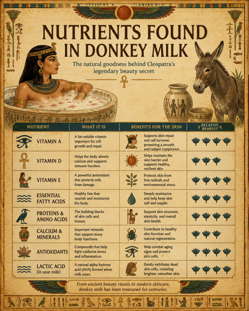 Key Nutrients Found in Donkey Milk