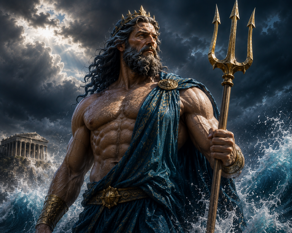 When did Poseidon die?