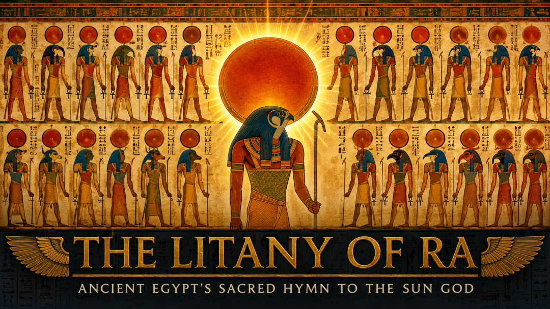 The Litany of Ra: Ancient Egypt's Hymn to the Sun God