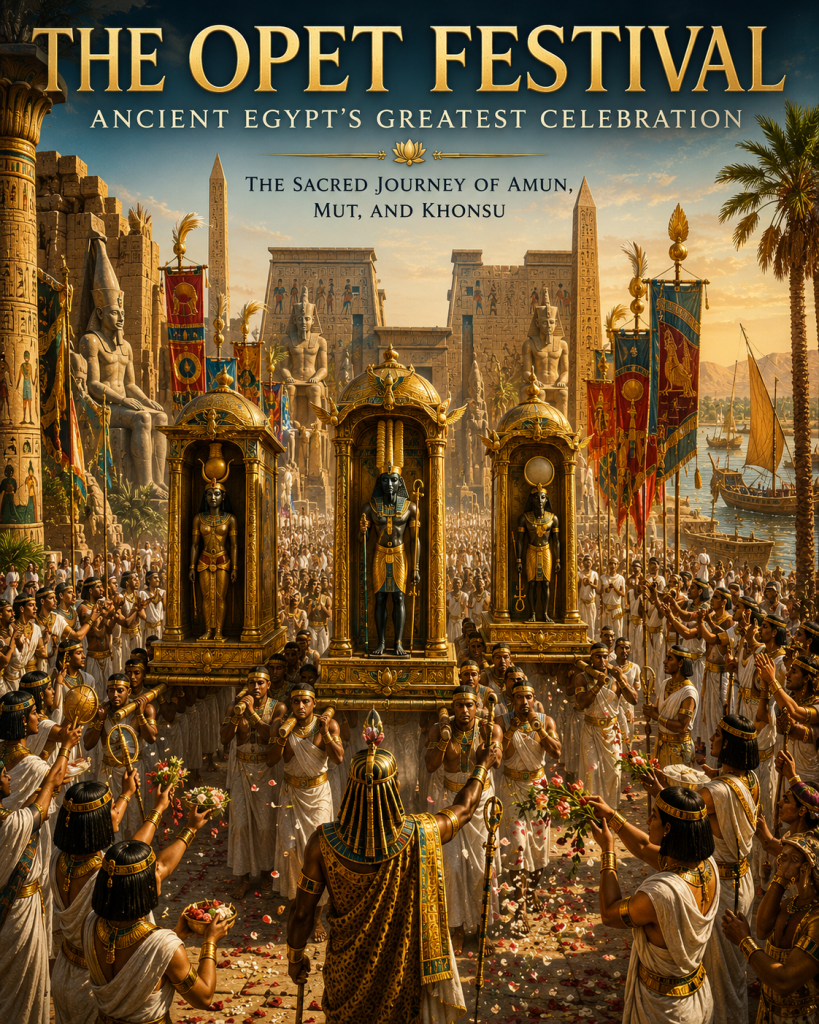 The Opet Festival: Ancient Egypt's Greatest Religious Celebration