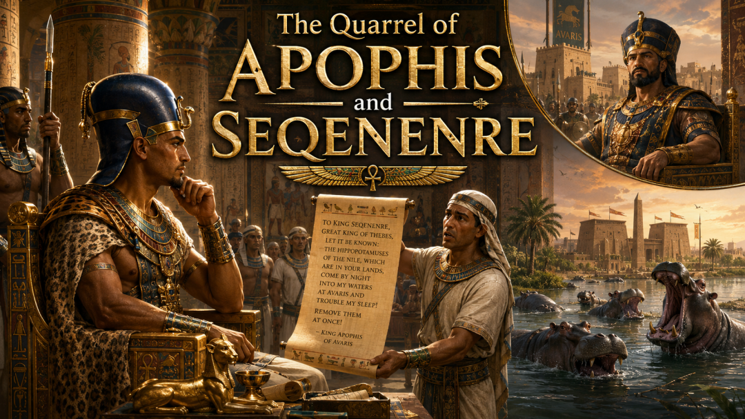 The Quarrel of Apophis and Seqenenre: The Hippopotamus War