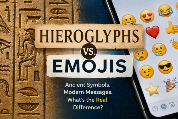 Were Egyptian Hieroglyphs the World’s First Emojis?