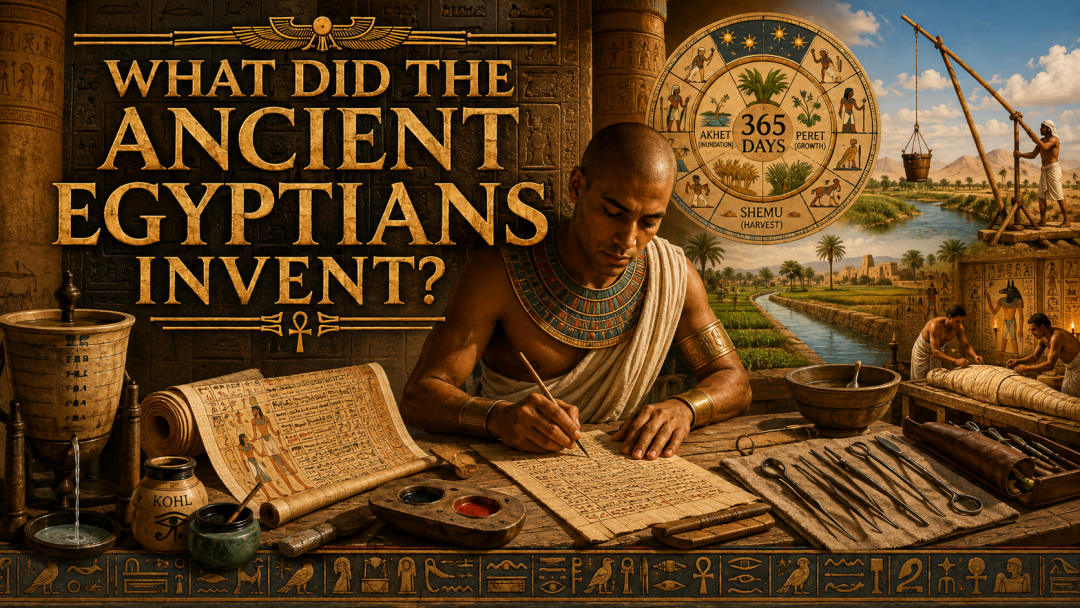 What Did The Ancient Egyptians Invent?