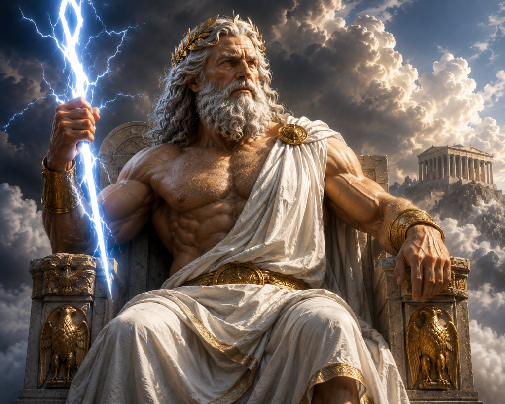When did Zeus die?