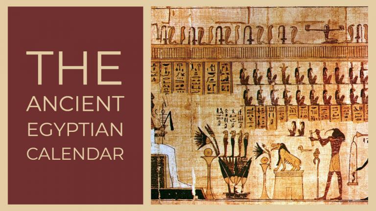 The Ancient Egyptian Calendar Ancient Society The Ancient Egyptian Calendar Ancient Society