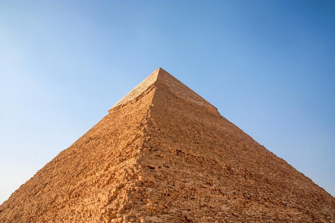 Pyramid of Khafre in Giza, Egypt