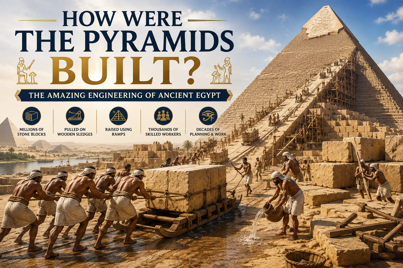 How Were the Pyramids Built? The Evidence-Based Explanation Behind ...