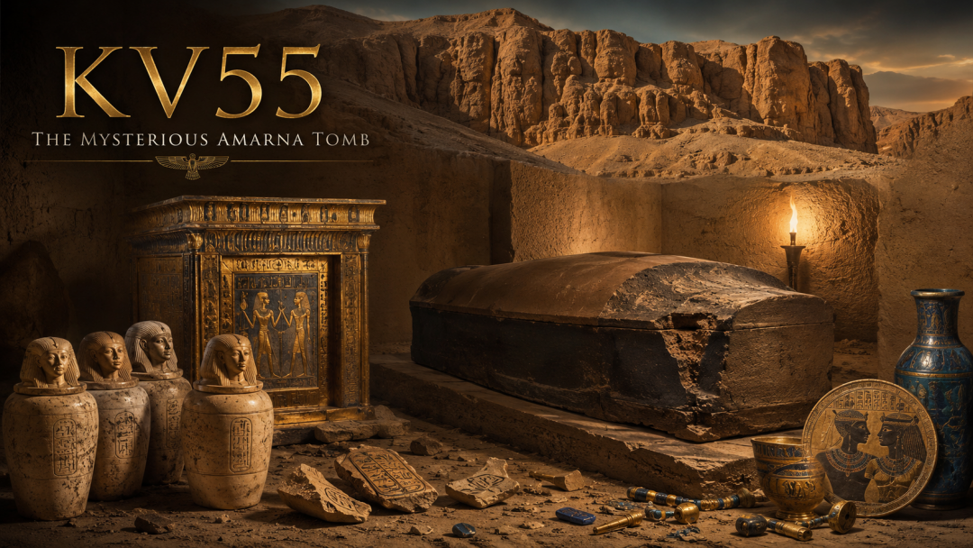 KV55: The Mysterious Amarna Tomb in the Valley of the Kings