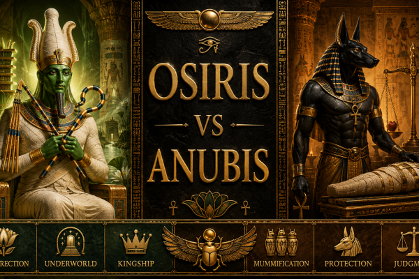 Osiris vs. Anubis: What Is the Difference?